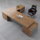 Hewson · Modern L-Shaped Executive Desk by Arc Grove