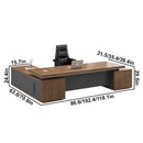 Hewson · Modern L-Shaped Executive Desk by Arc Grove