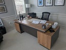 Hewson · Modern L-Shaped Executive Desk by Arc Grove