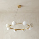 Helix Alabaster Chandelier