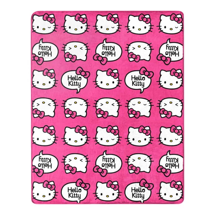 Hello Kitty Hugger & Throw