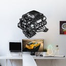 2018 Challenger HEMI Metal Engine Block Wall Art - MTEB-0002