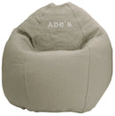 ComfyBean Kid's Bean Bag Chair - Hemp Fabric