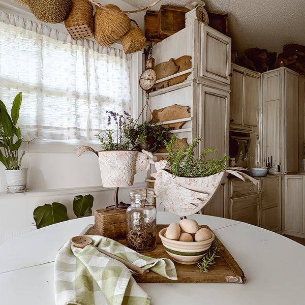 Indoor/Outdoor Distressed Hen Planter, Choose Your Style, photo 3 of 8