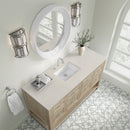 James Martin Breckenridge 60" Single Bathroom Vanity, Whitewashed Oak