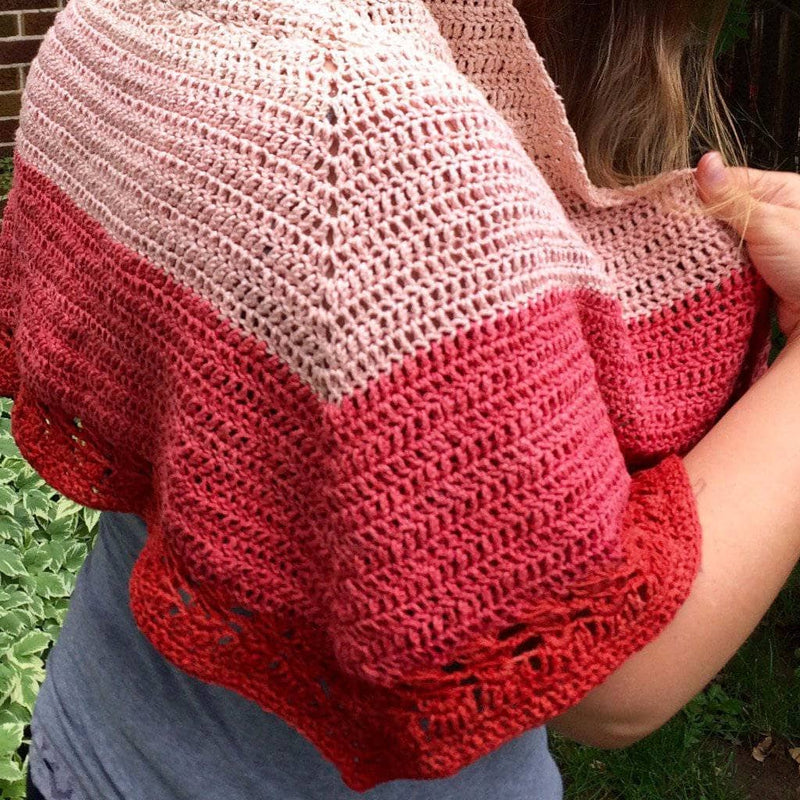 Herbal Sunrise Shawl Crochet Pattern