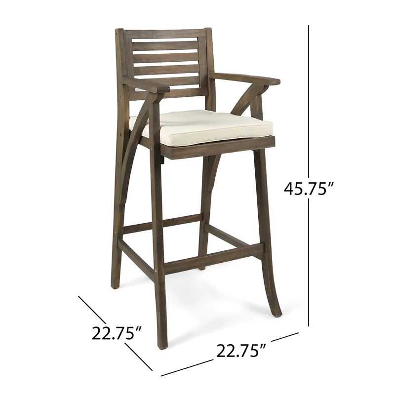 HERMOSA 2PC BARSTOOL -, photo 3 of 8