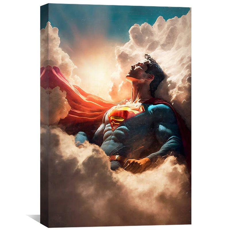 Hero in the Clouds Canvas