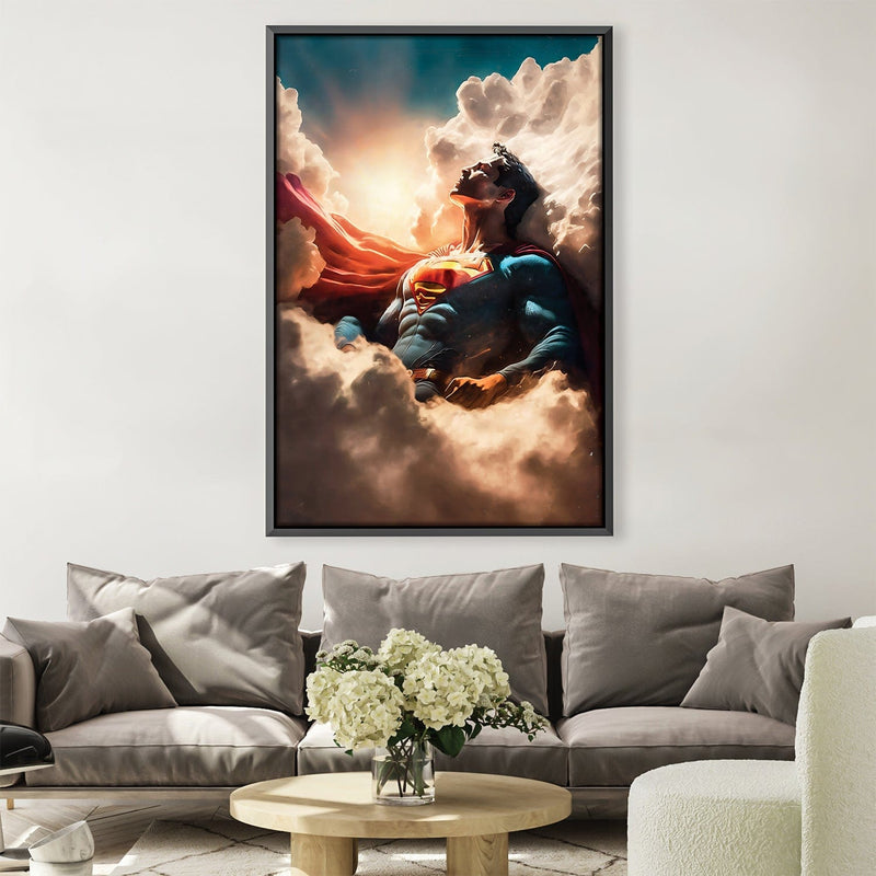 Hero in the Clouds Canvas