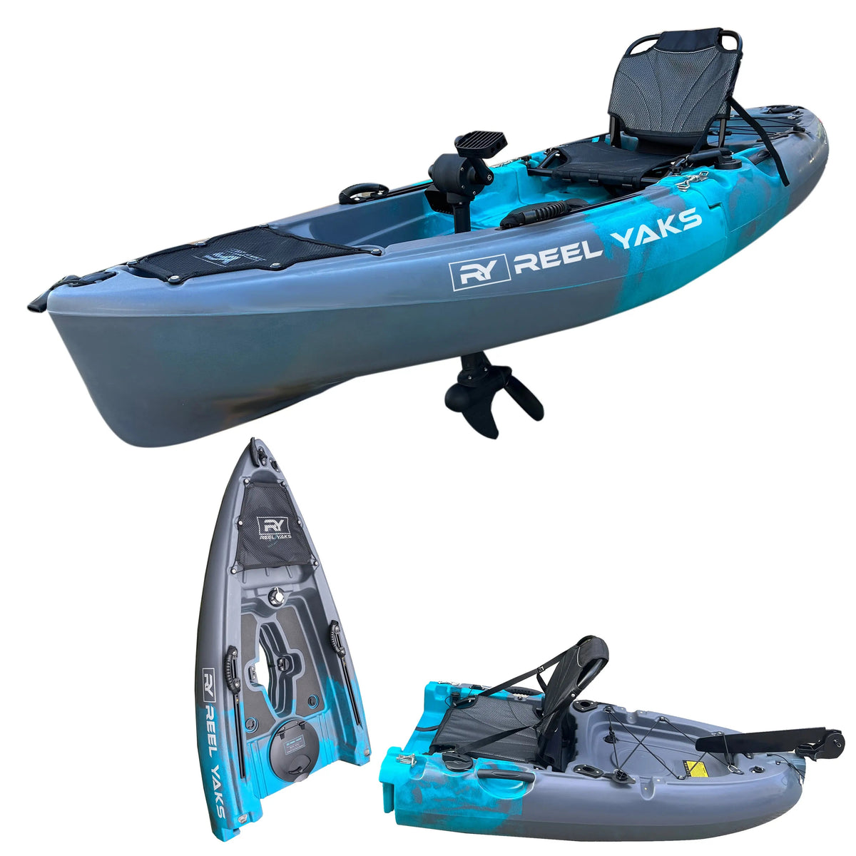 Raptor 9.5ft Propeller Drive Modular Fishing Kayak, photo 8 of 22