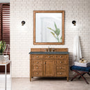 James Martin Brittany 48" Single Bathroom Vanity, Saddle Brown
