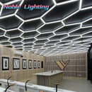 GobekUsa Hexagon LED Car Detailing Ceiling Light - Customized for Car Showroom and Workshop