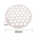 Hexagonal black non stick aluminum dumpling maker mold kitchen tool by Decorbites