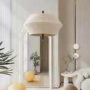 GobekUsa Hemp Rope Rattan LED Pendant Light for Home and Hospitality Settings