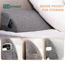 GobekUsa Bed Headboard Pillow Wedge - Mattress Gap Filler for Comfortable Sleep