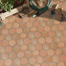 Hexagono Natural Hexagon Terracotta Tiles 6x6