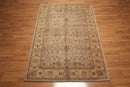 5'6" x 8'6" Handmade Oriental Area Rug 100% Wool HE02 GRE Brown