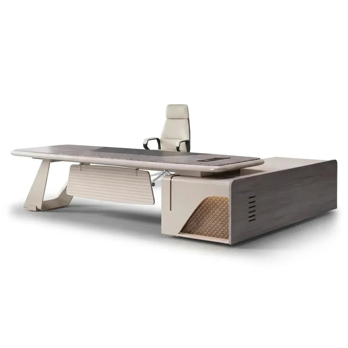Heyer · Modern L-Shaped Executive Desk, photo 10 of 11