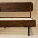 Frida Solid Wood Bed Frame by Megsu
