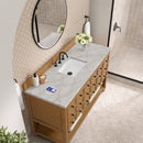 James Martin Malibu 60" Single Bathroom Vanity, Amber Birch