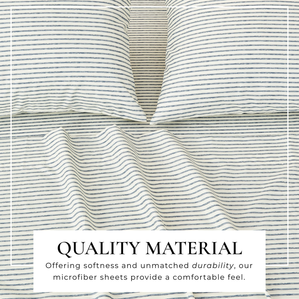 Striped Sheet Set - Evette Collection, photo 2 of 40