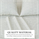 Striped Sheet Set - Evette Collection by Great Bay Home