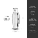 Irving Stainless Steel Penguin Cocktail Shaker by Viski