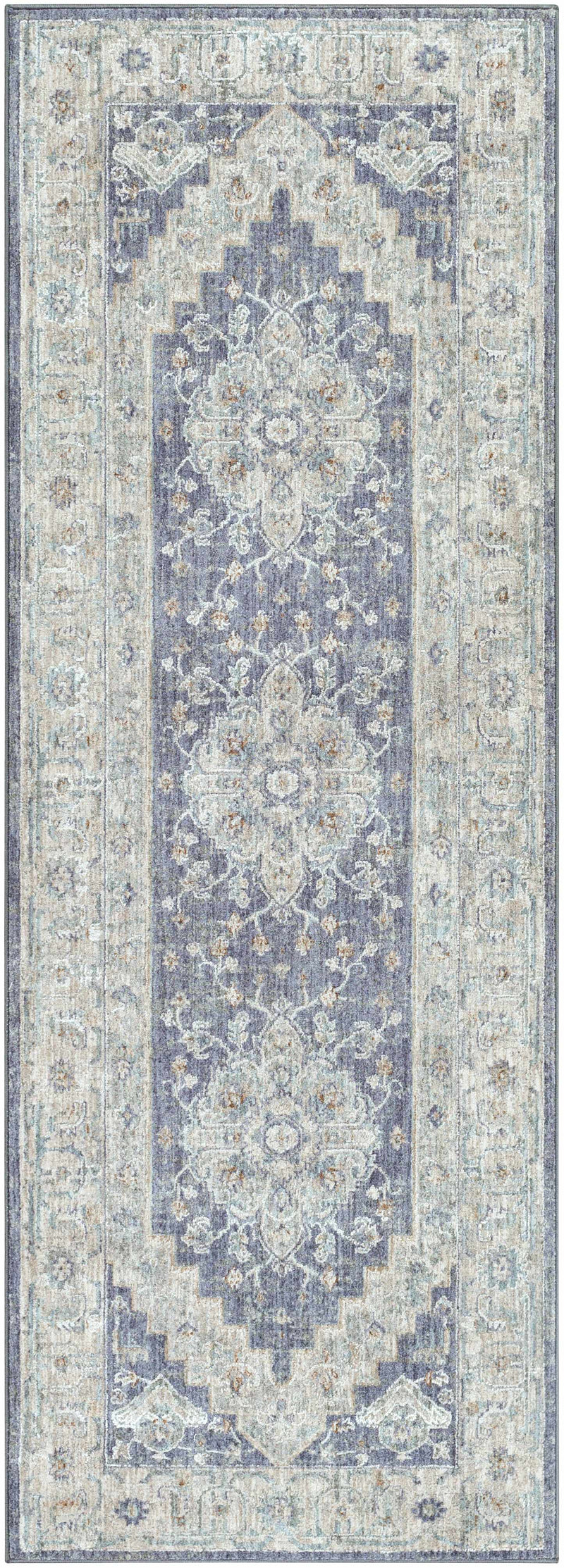 Sema Blue Medallion Area Rug