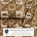 Lodge Printed Sheet Set - Mountain Ridge Collection by Great Bay Home
