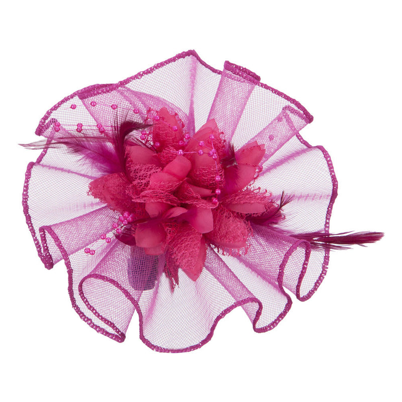 Horse Hair Flower Clip