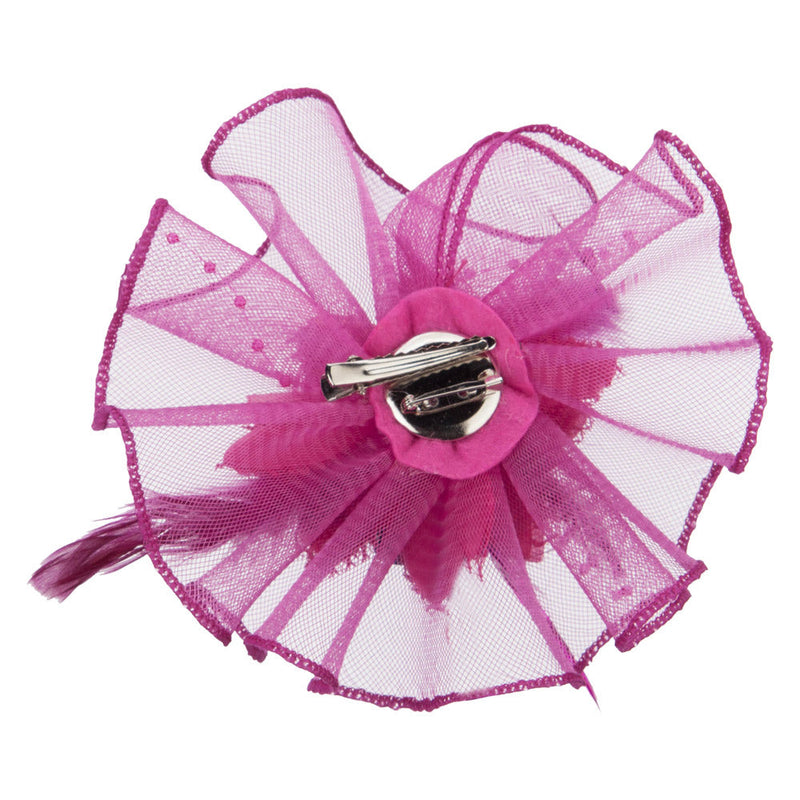 Horse Hair Flower Clip