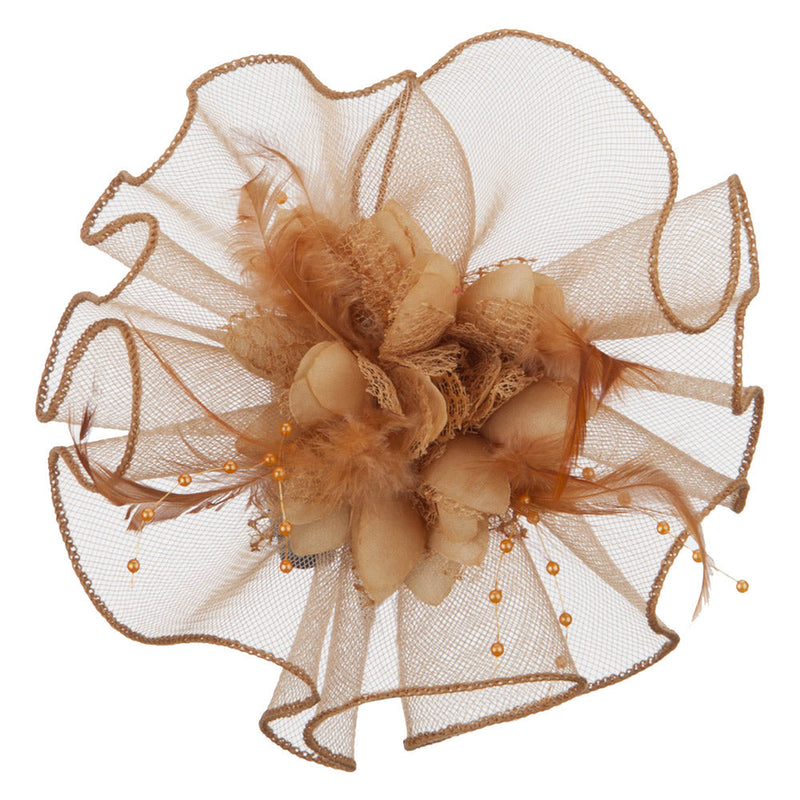 Horse Hair Flower Clip