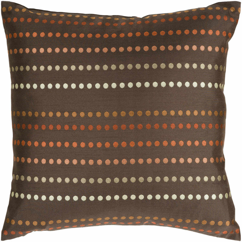 Soumagne Dark Brown Pillow Cover