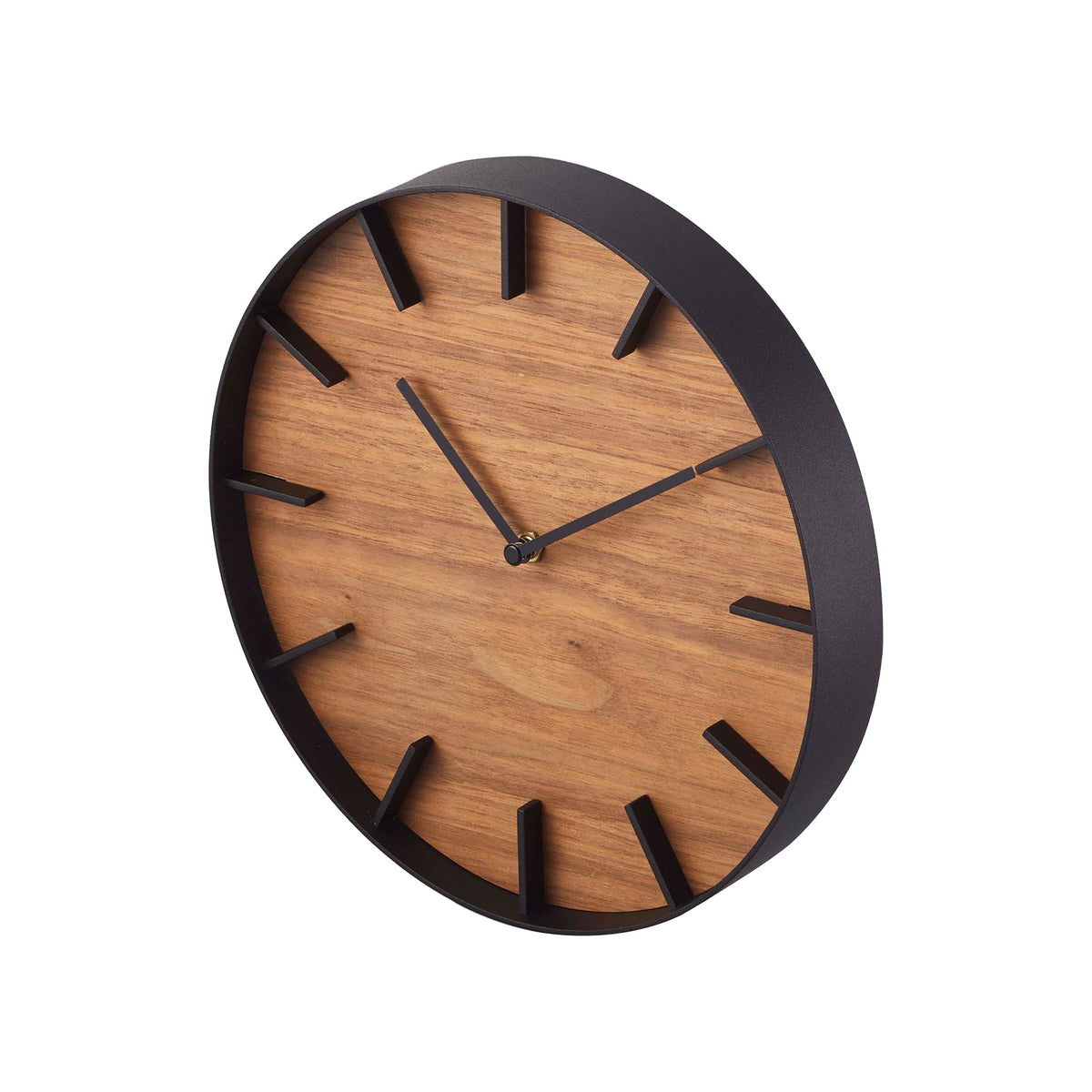 Wall Clock - Steel + Wood, photo 9 of 9
