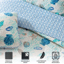Coastal Quilt Set Bali Collection by Great Bay Home