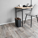 Trash Can - Rectangle - Steel + Wood by Yamazaki Home