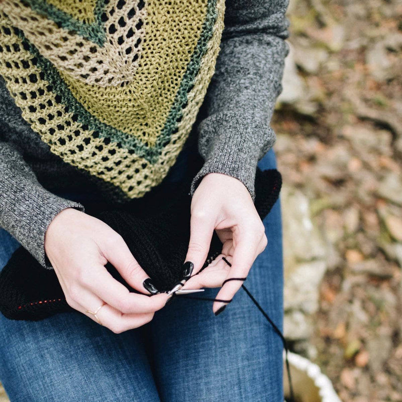 Hibiscus Shawl Knitting Pattern