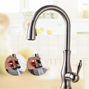 GobekUsa Brass Kitchen Faucet Pull Out Sprayer High Arch Mixer Tap Kit