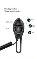 High Bicycle Electric Bell Invisible Waterproof Bike Horn For Scooter USB Charging Riding Equipment Accessory Electric Bike Horn  Cycling Bicycle Scooter Horn With Rechargeable Battery