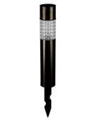 High End Modern Stainless Steel Solar Powered LED Bollard Pathway  Light -15 Pack