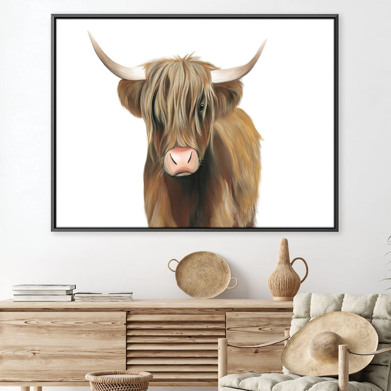 Highland Cattle Canvas