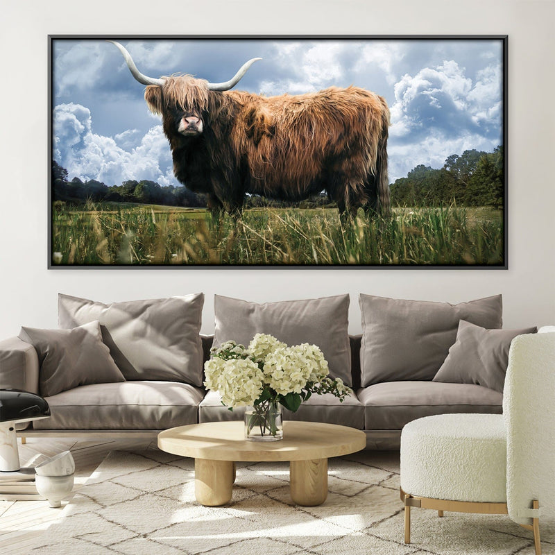 Highland Field Canvas