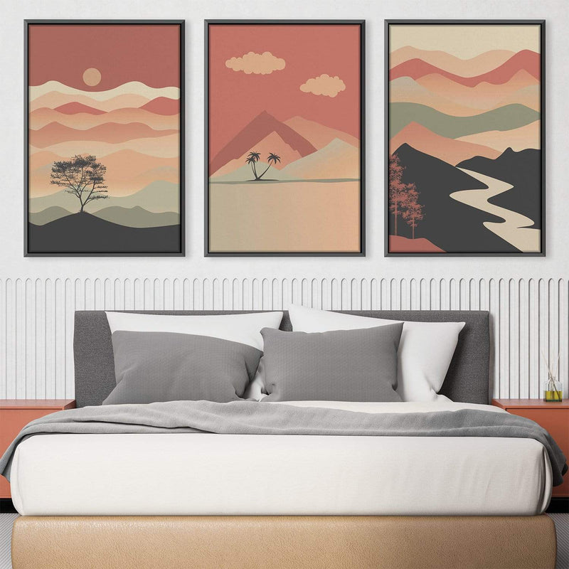 Hills and Flows Canvas