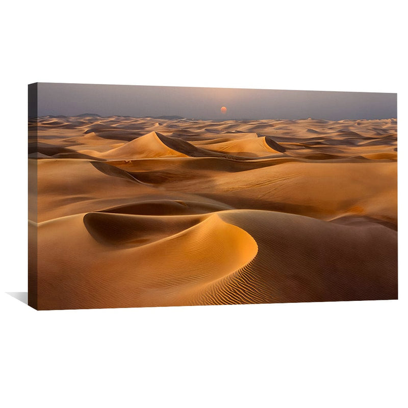 Hills of the Sahara Canvas