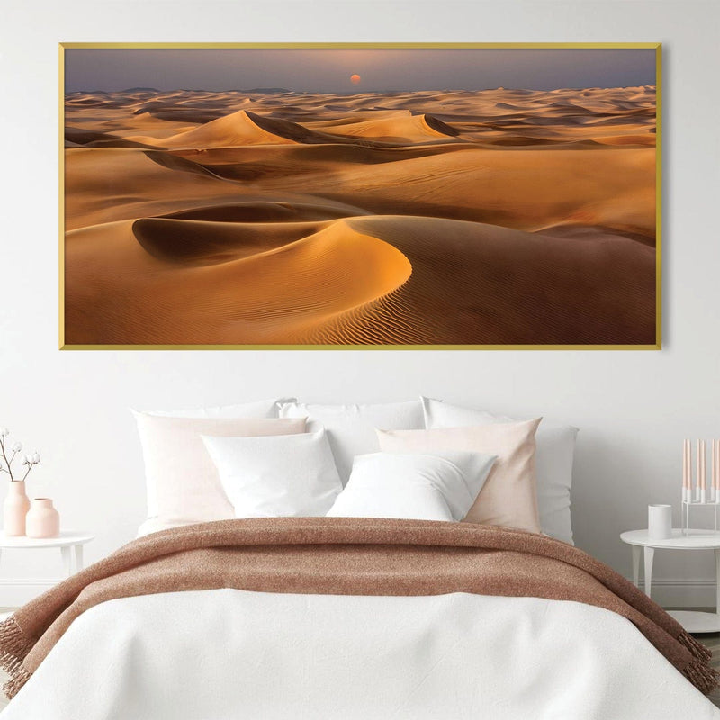 Hills of the Sahara Canvas