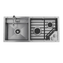 Hitch Kitchen Insert with Sink, Dual Burners & Water Pump by HitchFire
