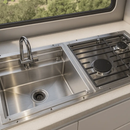 Hitch Kitchen Insert with Sink, Dual Burners & Water Pump by HitchFire