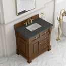 James Martin Brookfield 36" Single Bathroom Vanity, Honey Oak