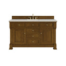 James Martin Brookfield 60" Single Bathroom Vanity, Honey Oak