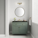 James Martin Chicago 36" Single Bathroom Vanity, Smokey Celadon